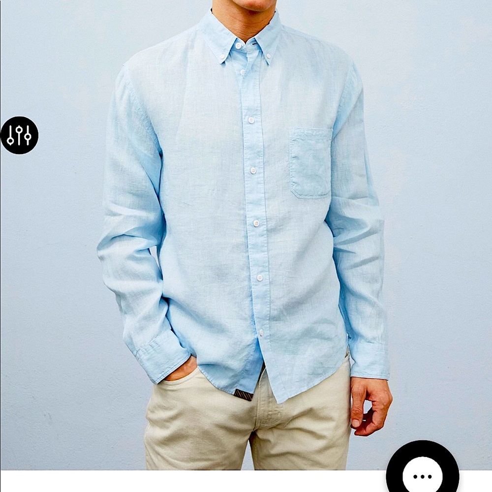 TUSCUMBIA LINEN SHIRT
$185.00 L Sky Blue